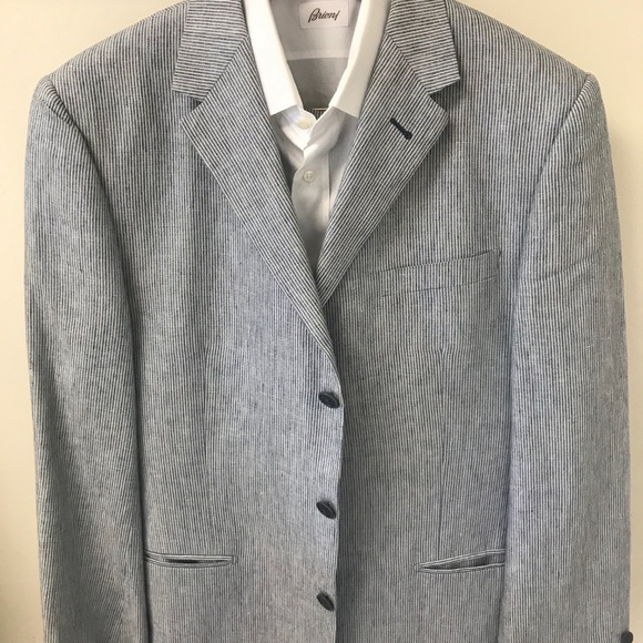 Valentino | Suits & Blazers | Valentino Seersucker Suit | Poshmark